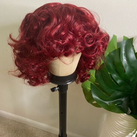 Wine Premium fiber wig - Picture 2 of 3